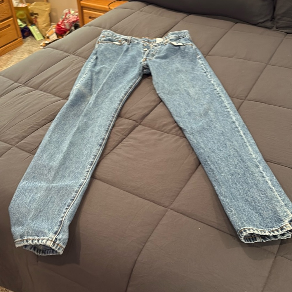 Levi’s 501 button fly jeans